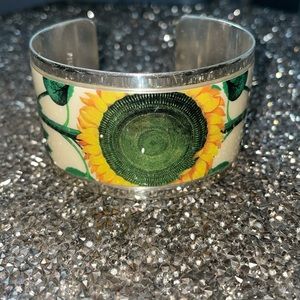 Brighton sunflower Cuff bracelet